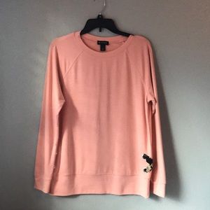 Light pink long sleeve top